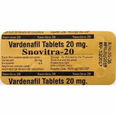 Alternative view of 樂威壯snovitra 20mg